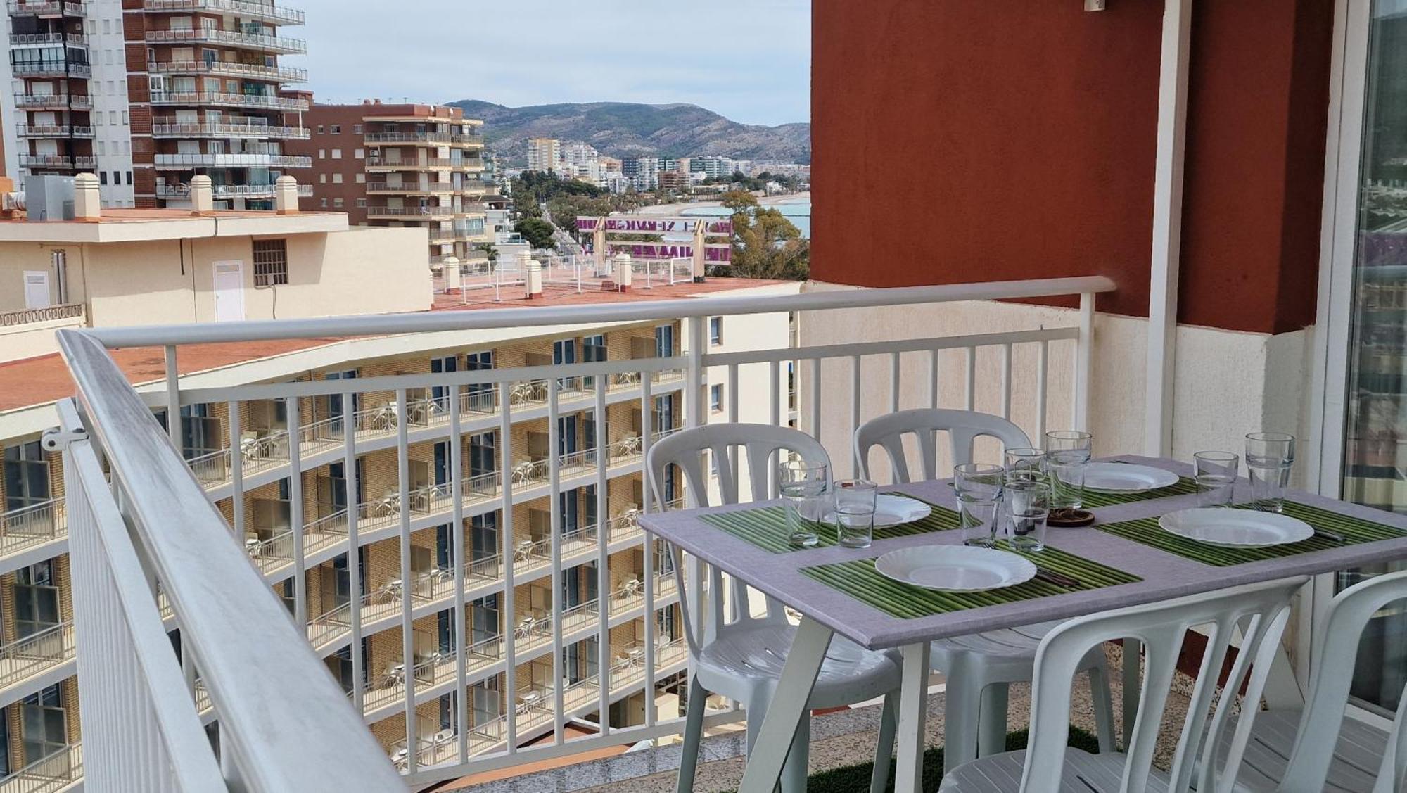 Apartmán Incredible Seafront With Sunrise And Sunset Views Benicàssim Exteriér fotografie