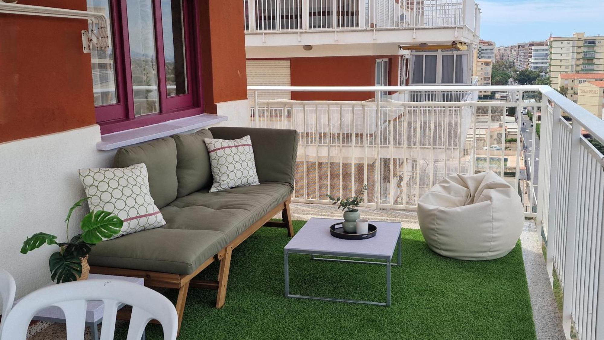 Apartmán Incredible Seafront With Sunrise And Sunset Views Benicàssim Exteriér fotografie