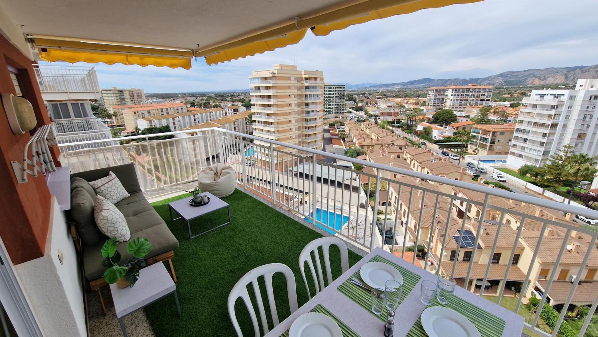 Apartmán Incredible Seafront With Sunrise And Sunset Views Benicàssim Exteriér fotografie