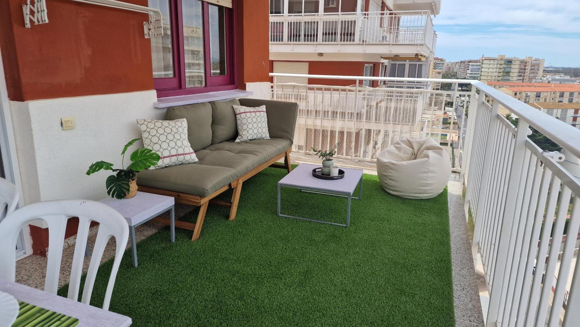 Apartmán Incredible Seafront With Sunrise And Sunset Views Benicàssim Exteriér fotografie